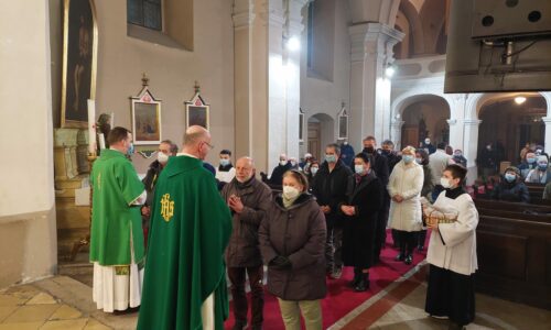 Megemlékezés a Házasság hetéről a tapolcai plébánián