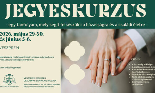 Jegyesoktatás májusban